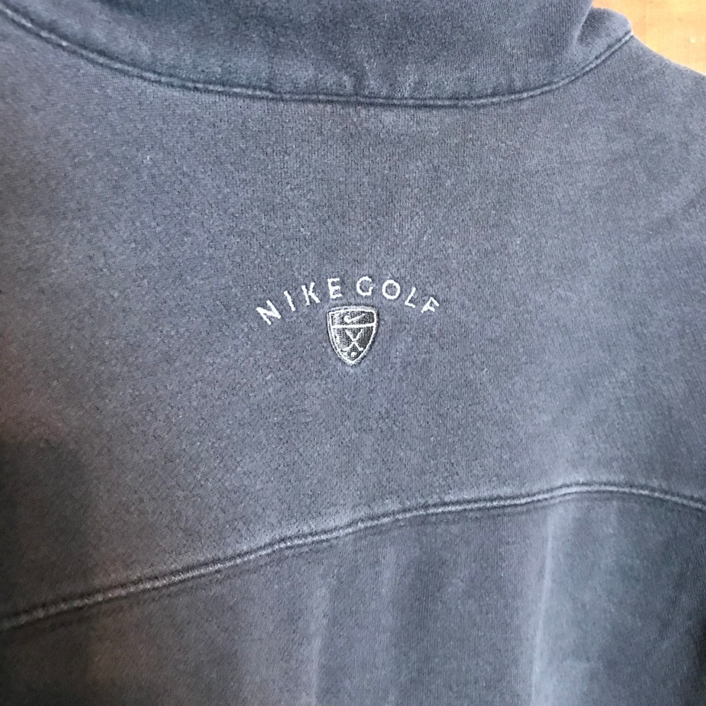Nike Golf Quarter Zip Sweatshirt - Black - Picture 4 of 5